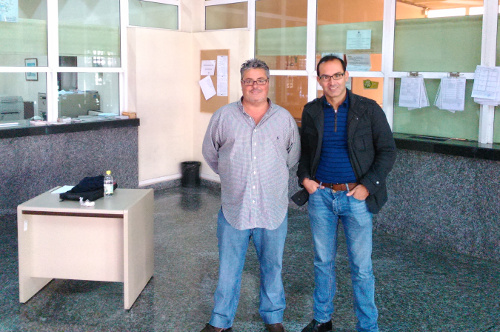 Foto: De izquierda a derecha Arturo Vázquez y Carmelo Rodríguez.