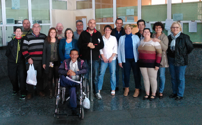 Foto: Participantes en el curso del 18 de enero.