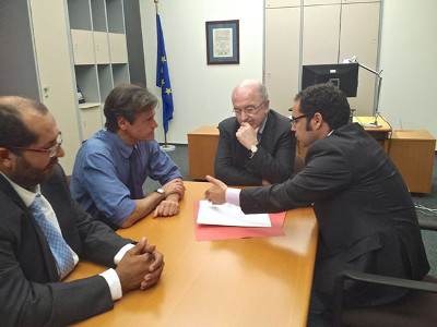 Foto de la reunión.