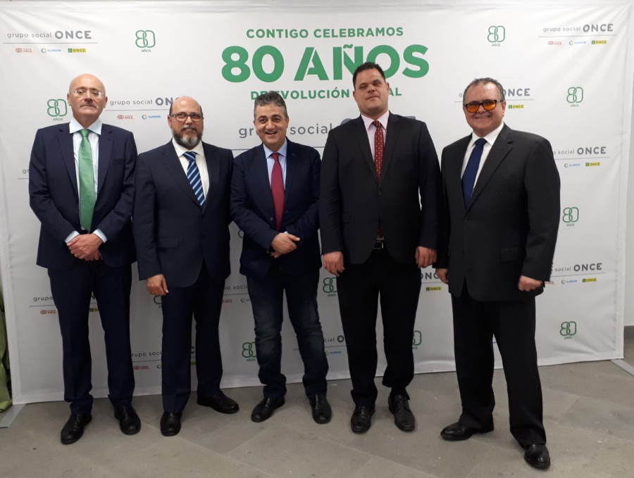  Foto - De izquierda a derecha: Nicolás Sánchez, José Antonio López, Juan Díaz y Miguel Déniz.