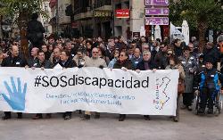 Foto de la manifestación.