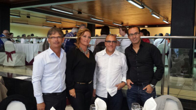Foto: de izquierda a derecha Juan Ramón, Begoña, Vicente y Carmelo.
